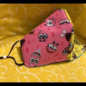 Spongebob/Patric adult size face mask